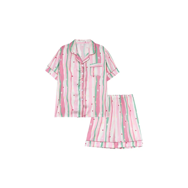 O'MESIK Pajama Set Women's Pink-0