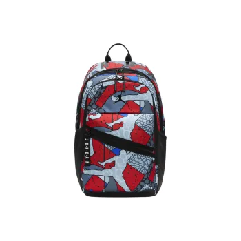 Jordan Polyester Backpack Unisex Blue & Red & Black