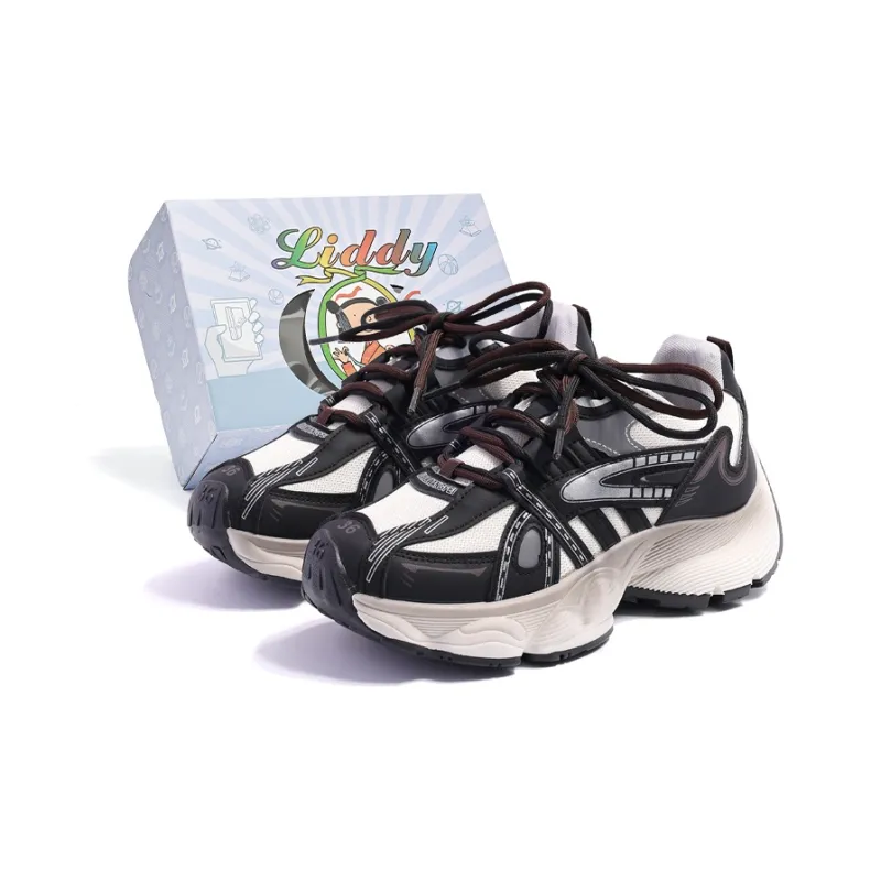 Liddy Breathable Lightweight Height Increasing Low Top Chunky Sneakers Women's-8