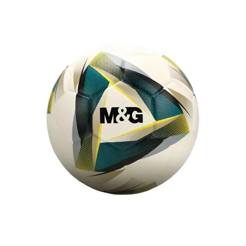 M&G 4/5 Size Soccer PVC Machine Stitched Soccer Ball Unisex