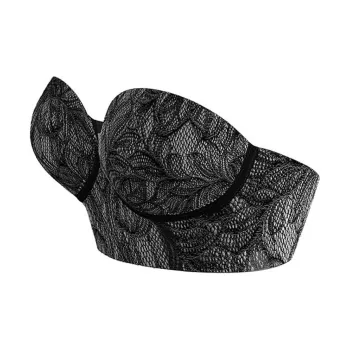 Victoria's Secret LEONISA SHAPEWEAR Strapless Contouring Lace Longline Bra Bra Women's Black