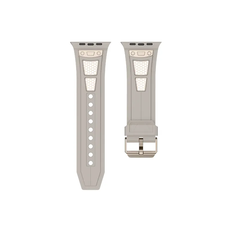 LeYu Mesh Diving Avant Garde Strap Apple Compatibility Watch Band Refit TPU Material-2