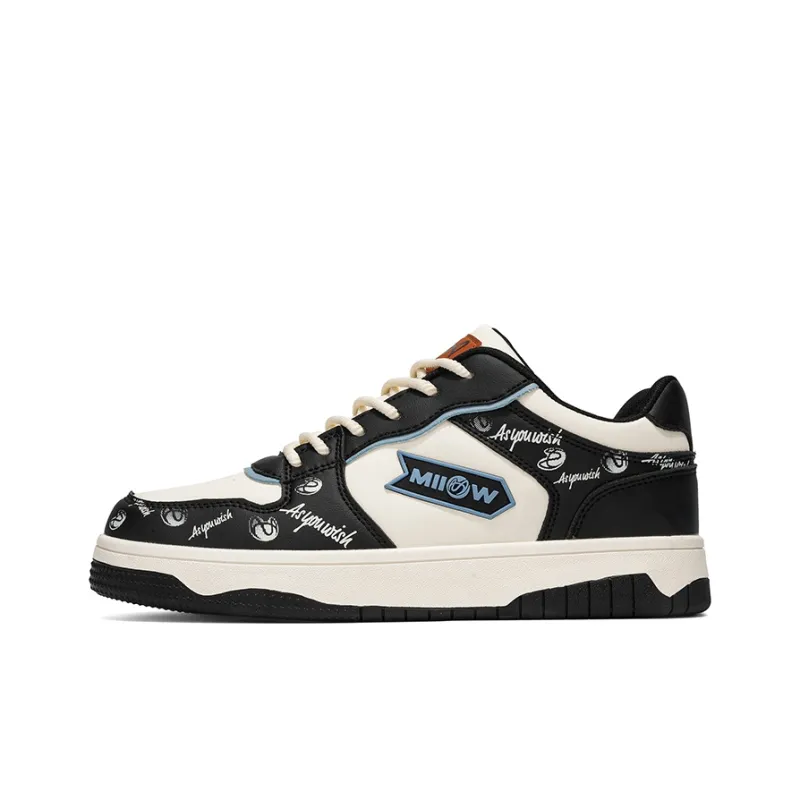 MIIOW Trend Party Series Anti-Slip And Wear-Resistant Lightweight Low-Top Skateboard Shoes Unisex-9
