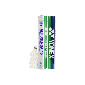 YONEX Goose Feather Shuttlecock 12 Pack Goose Feather Humped Goose Feather Match Ball Shuttlecocks