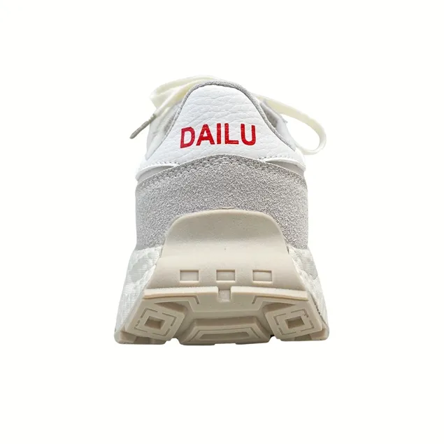 MQGAll Anti-Slip And Wear-Resistant Breathable Low-Top Running Shoes Unisex Gray-10