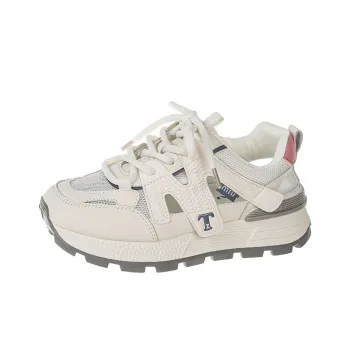 Take The Qin Wear-Resistant Water-Resistant Lightweight Low-Top Chunky Sneakers Women's