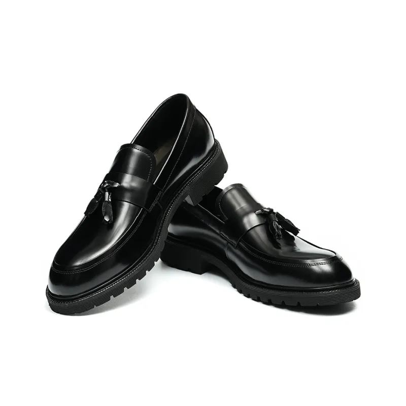 ASTON M.JAZZ Loafers Men Black/Burgundy-4