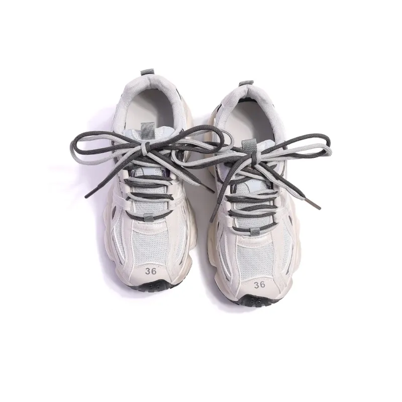 Liddy Breathable Lightweight Height Increasing Low Top Chunky Sneakers Women's-4
