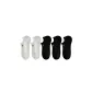 5 Pack (White with Black Floral X2+Black with White Floral X3)
