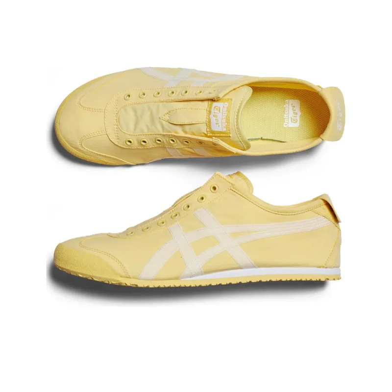 Asics Onitsuka Tiger Mexico 66 Slip On Yellow Cream-4
