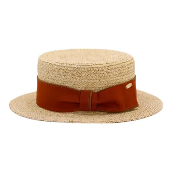 SLEEPYWALK Straw Woven Bucket Hats Women's