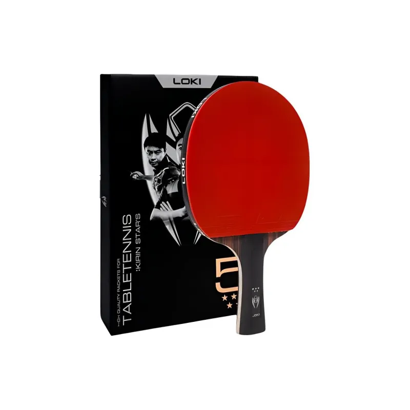 LOKI Ping Pong Paddles Unisex Solid Wood-12