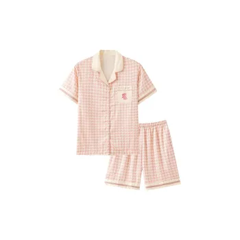 JinShaLa Pajama Set Women's Pink