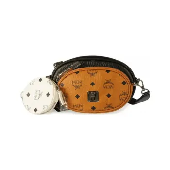 MCM Essential Visetos Origina Crossbody Bags
