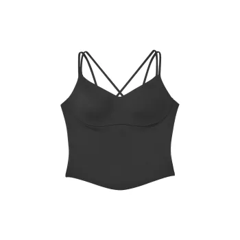 Victoria's Secret Elevate Corset Tank Top Black Tank Tops Women's Black