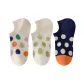 3 Pack (Beige Multicolor+Beige Green+Navy Blue)