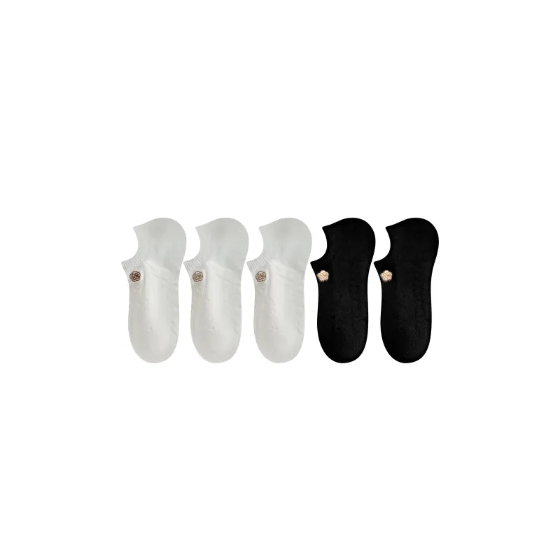 XXLLG Ankle Socks Women's 5 Pack-3