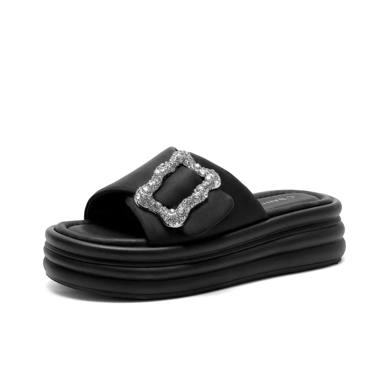 C°BANNER Slide Slippers Women's Black-1
