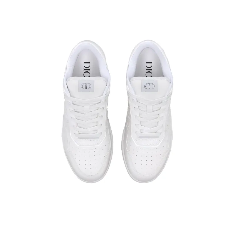DIOR B27 Low Top Skateboard Shoes Men's White-4