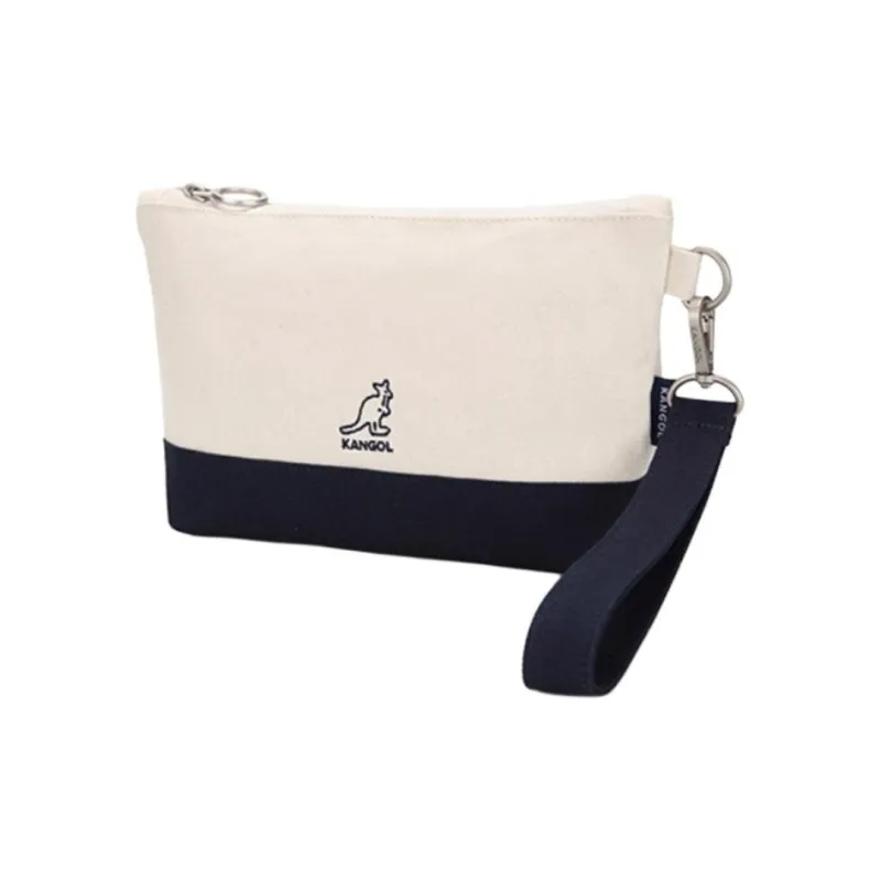 KANGOL Cotton Storage Bag Unisex Marine Blue-1