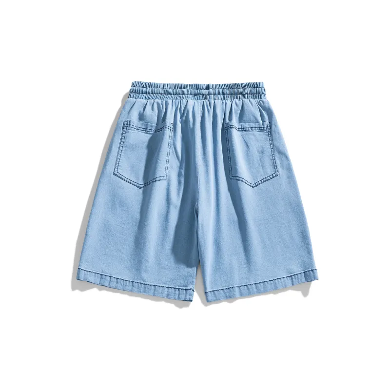 H2P Denim Shorts Unisex-13