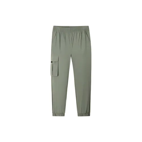 ANTA Life Collection Knitted Sweatpants Men Olive Green