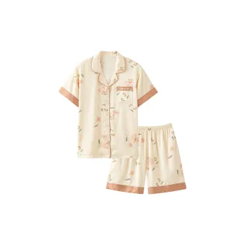 JinShaLa Pajama Set Women's Yellow