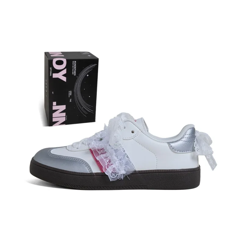 OYNN Young Baby Series Skateboard Shoes Women's Low Top White-6