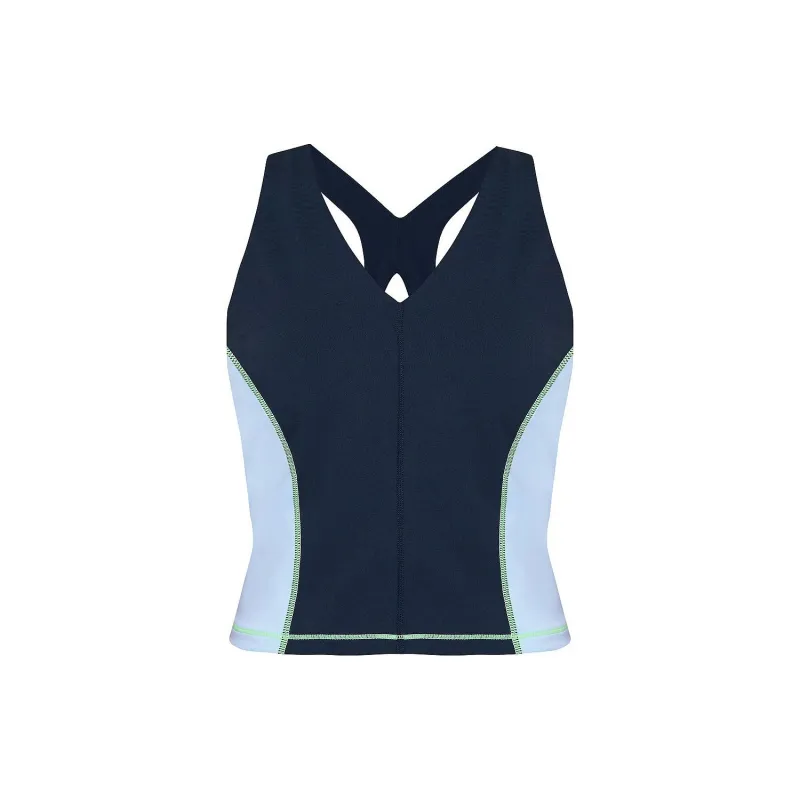 Victoria's Secret SWEATY BETTY Power Racerback Bra Tank Tank Tops Women's Breeze Blue-0
