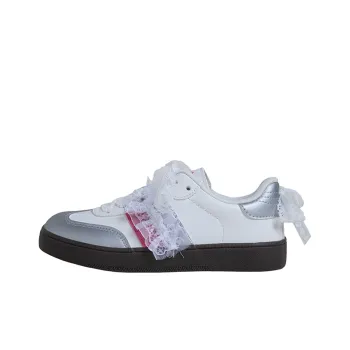 OYNN Young Baby Series Skateboard Shoes Women's Low Top White