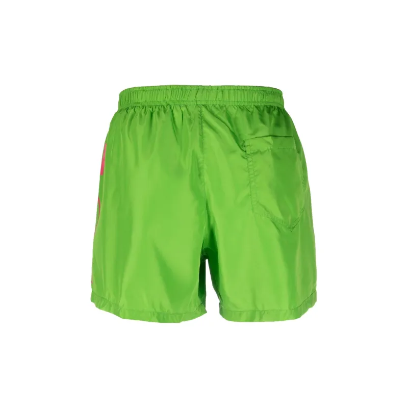 MOSCHINO Swimming Shorts Men's Neon Green-1