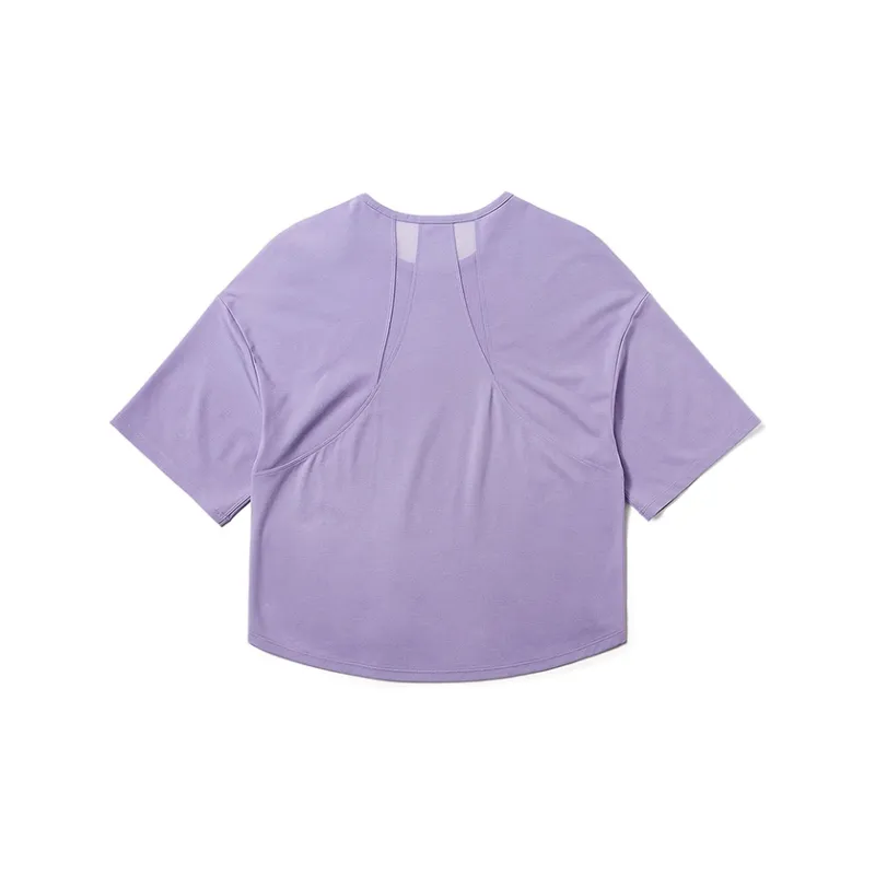 Kappa T Shirt, Summer Women's Purple-1