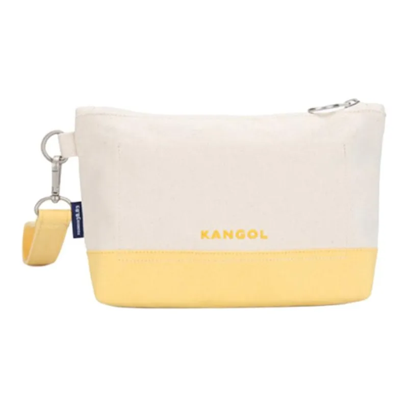 KANGOL Cotton Storage Bag Unisex Yellow-2