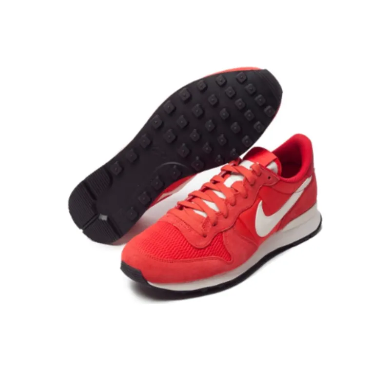 Nike Internationalist Cushioning Breathable Lightweight Low-Top Casual Shoes Unisex Red-1