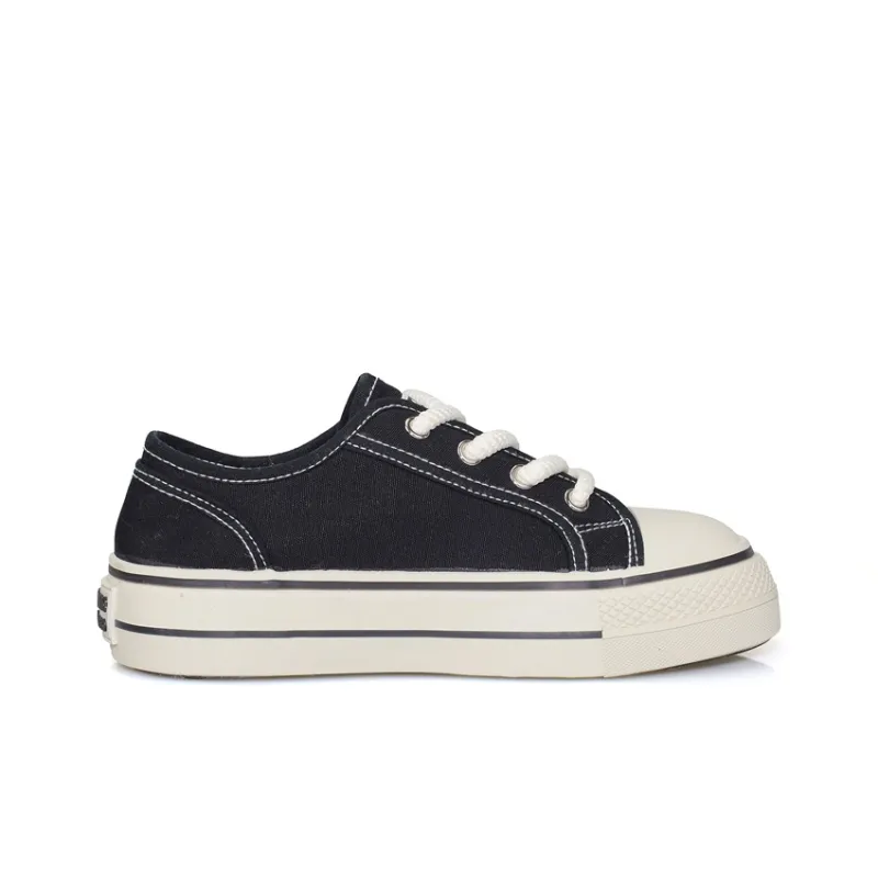 B10CROWN Anti Slip Wear Resistant Low Top Canvas Shoes Women's-1