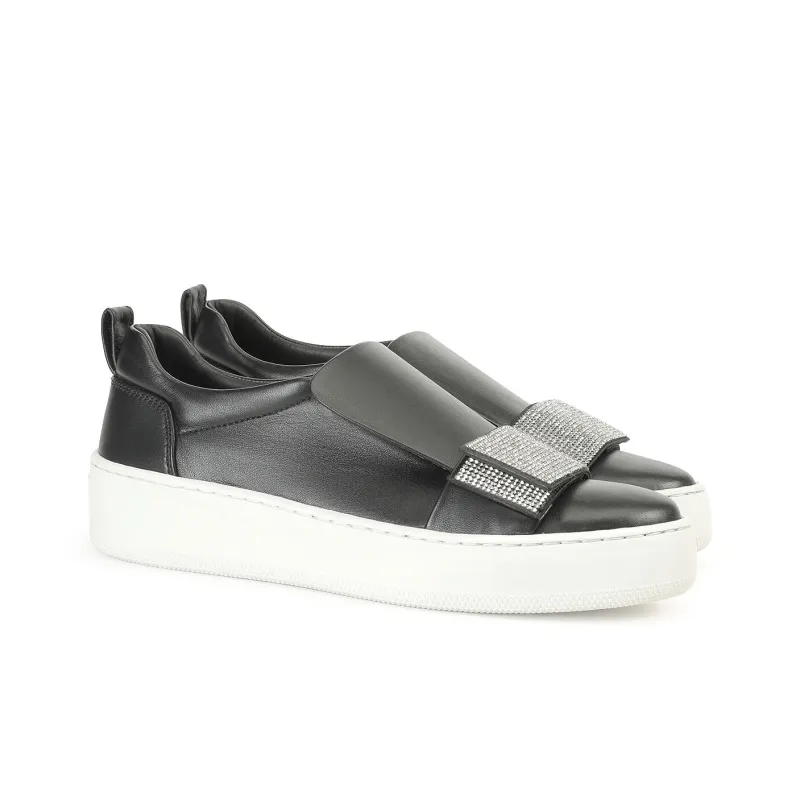 SERGIO ROSSI SR1 Paris Leather Sneakers-2