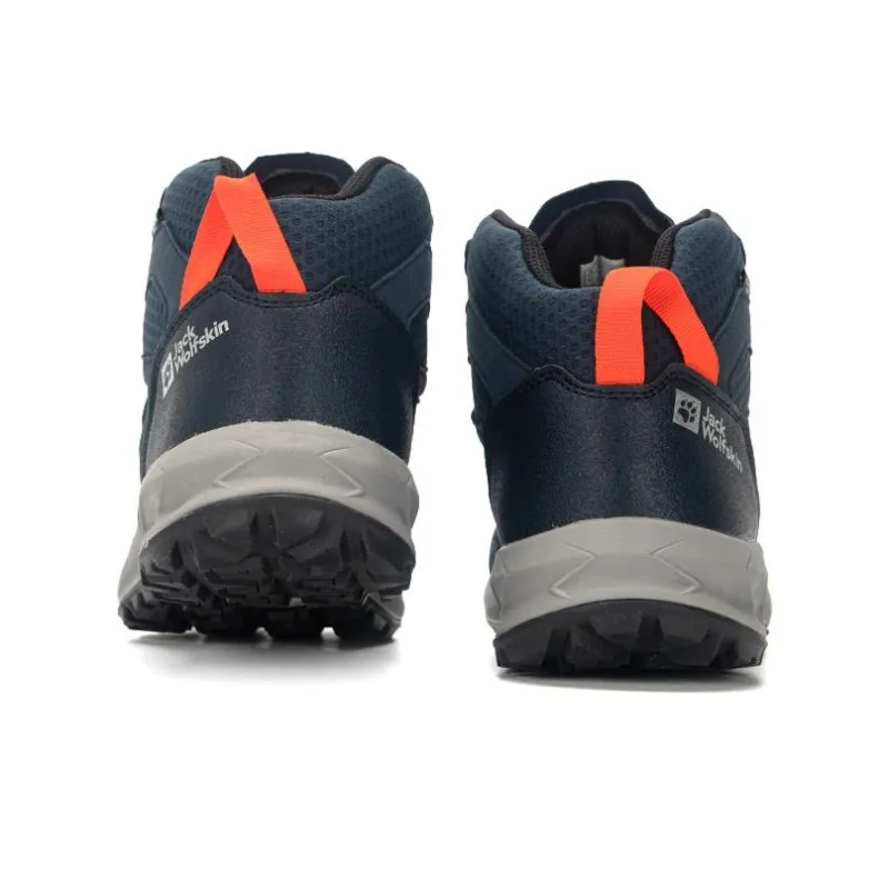 Jack Wolfskin Woodland 2 Texapore Mid Cushioning Anti-Slip And Wear-Resistant Mid-Top Outdoor Shoes Men's-8