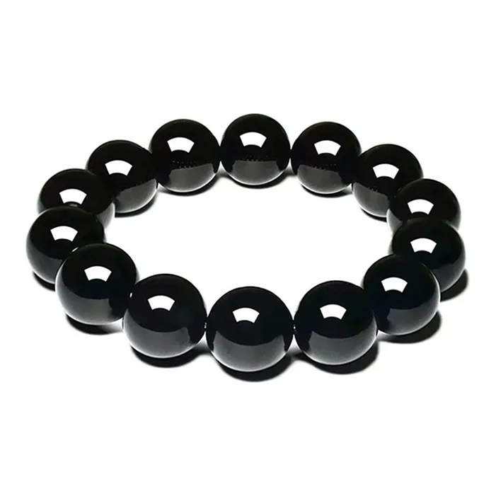 JUICY GRAPE Obsidian Jade Bracelets Unisex-5