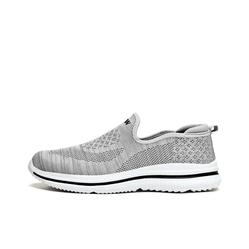 D&W Slip Resistant, Abrasion Resistant, Breathable Low Top Running Shoes Unisex-0