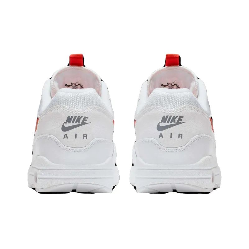 Nike Air Max 1 Tongue Tab White Team Orange-4