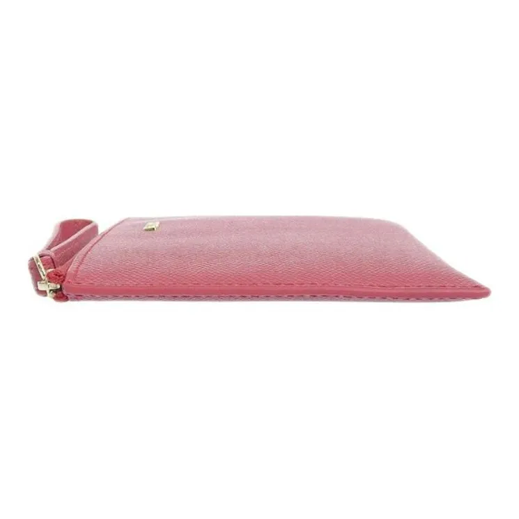 Furla Leather Clutch Extra Large Women's Geranium Color-3