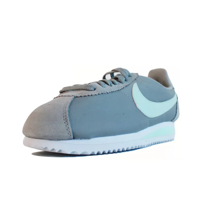 Nike Cortez Nylon Wolf Grey Low Tops Retro Gray Women's-2