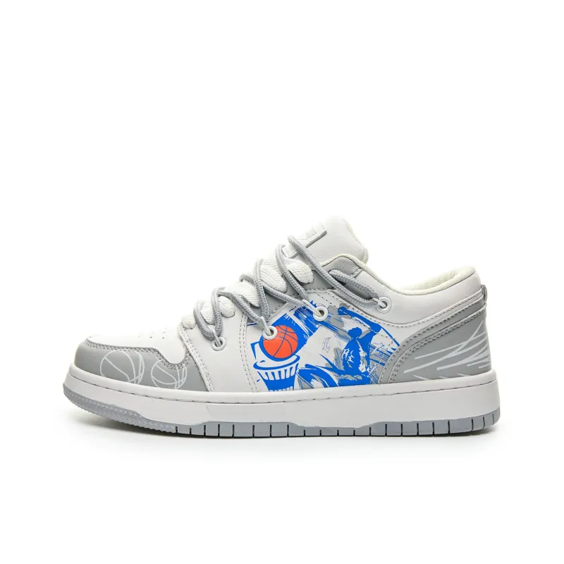 LAZY BONS Low Top Skateboard Shoes Unisex-8