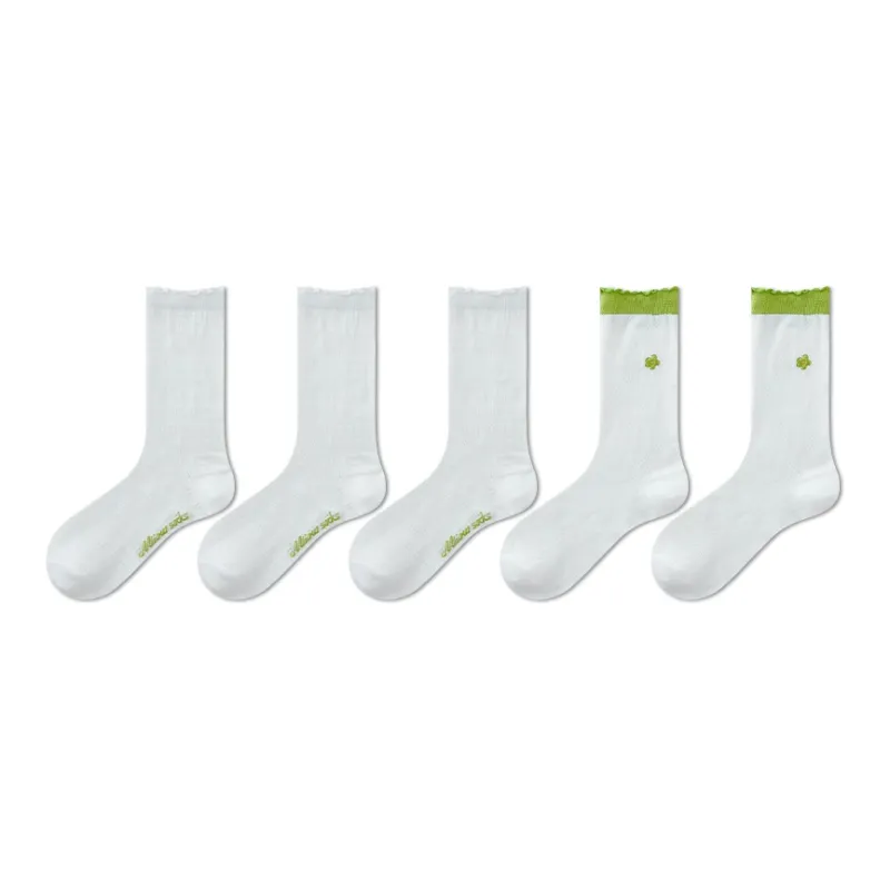Ordifen Mid Calf Socks Women's 5 Pack-3