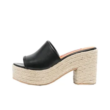 MOSCHINO JEANS 95mm Leather Espadrilles