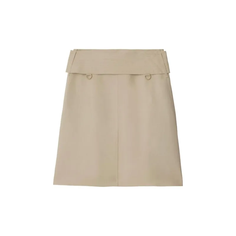 Burberry Betted Skirt 'Oat'-1