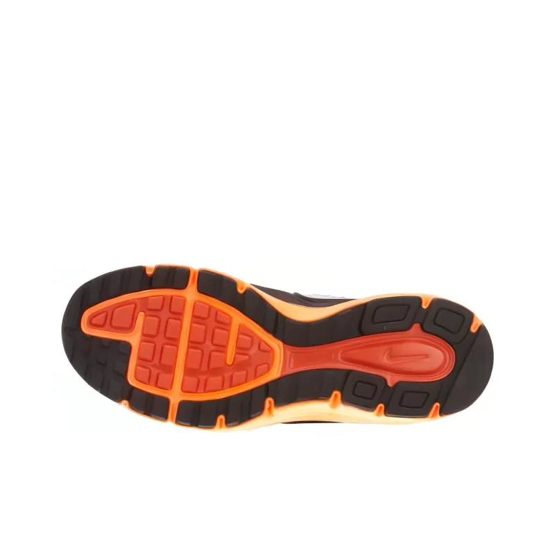 Nike Dual Fusion Run Msl Anthract/Mtllc Sivr Ttl Orng Tm-3