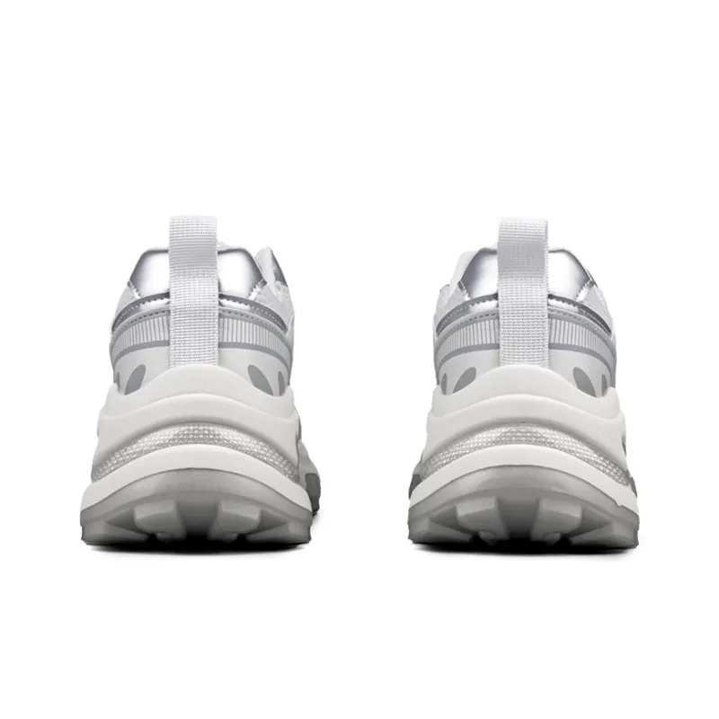 WENPU Cushioning Anti-Slip Wear-Resistant Breathable Lightweight Height Increasing Low-Top Chunky Sneakers Women's-13