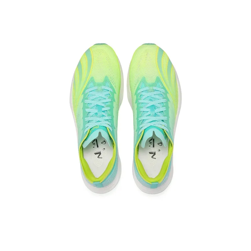 DO WIN Slip Resistant Cushioning Mid Top Running Shoes Unisex Turquoise-1