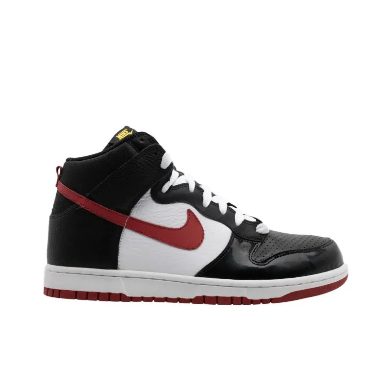 Nike Dunk High Patent Toe Bred-1